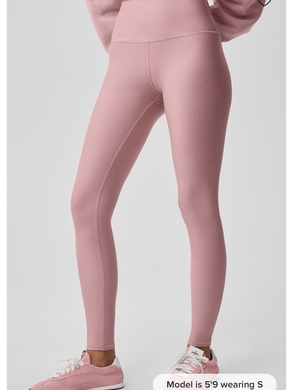 Alo Yoga Vintage Pink Legging